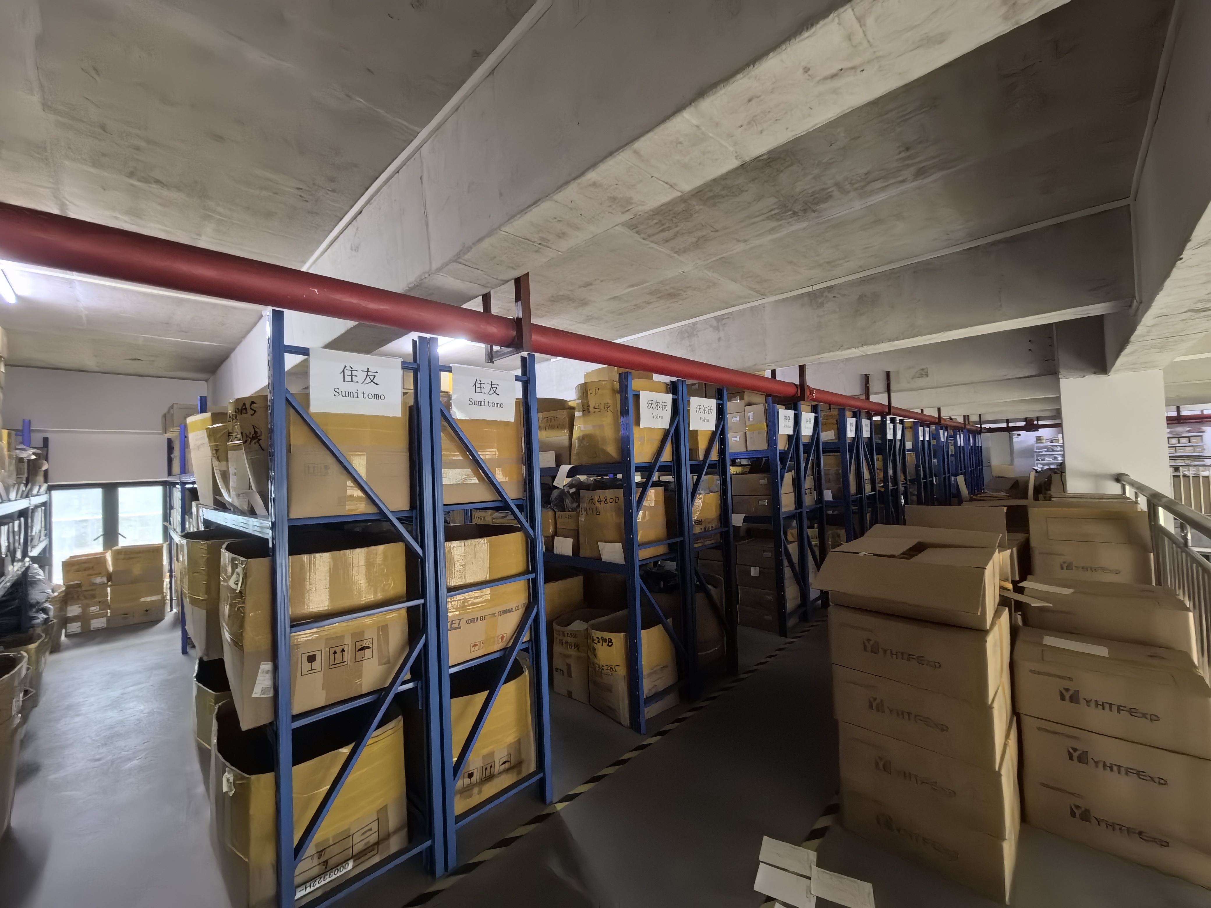 Warehouse Sumitomo Parts Section